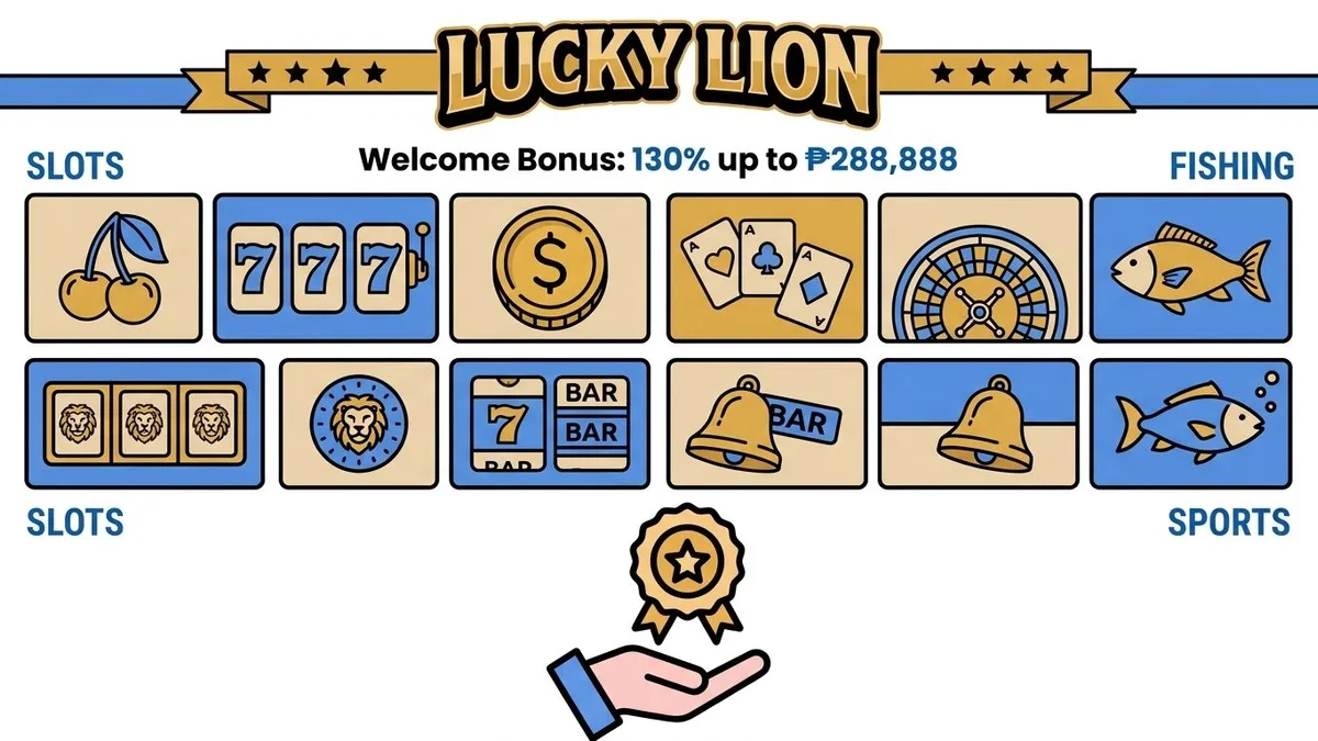Rejestracja z bonusem w Lucky Lion